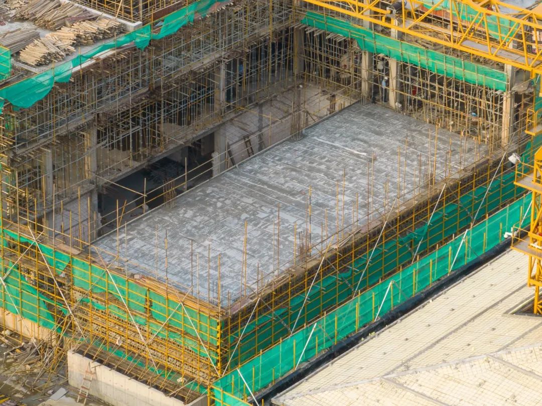 皖东人民医院康复医学(肿瘤中心)项目直线加速器机房混凝土浇筑完成
