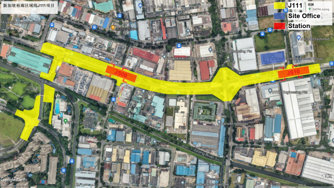 三航二：新加坡地铁J111标段项目地铁高架首个承台混凝土浇筑完成