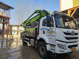 【已售】济宁市国六2021年38米中联重科混凝土泵车，一汽解放底盘