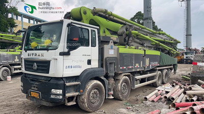 广州市国五2021年63米中联重科混凝土泵车，重汽汕德卡底盘