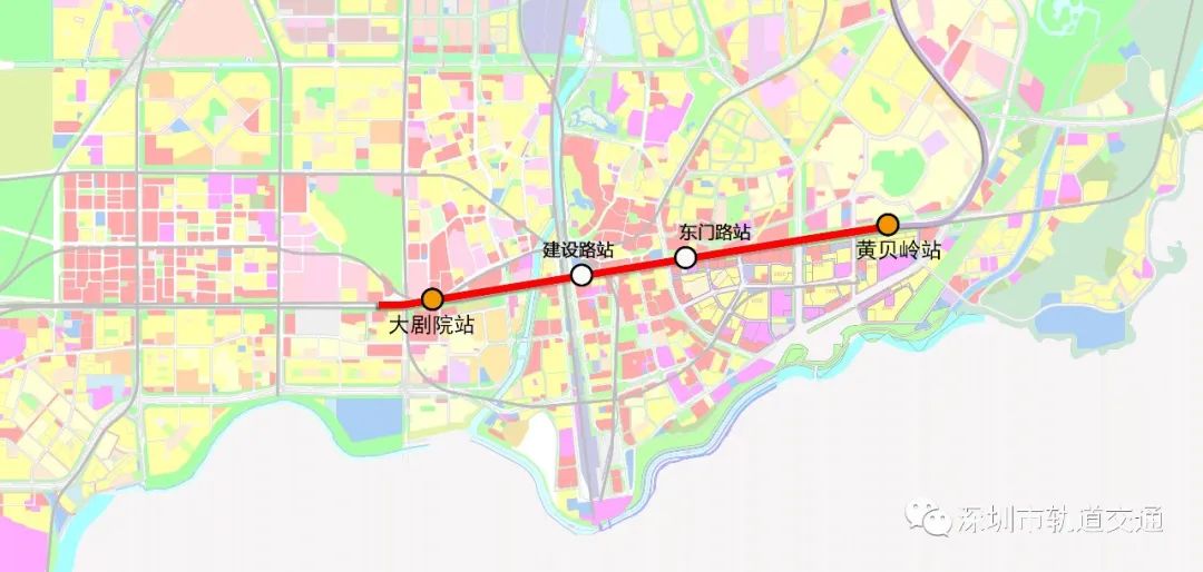 广州地铁5号线西延线路示意图（站名以实际运营为准）