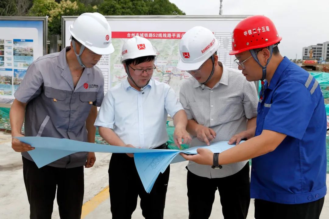 台州市域铁路S2线项目先开段首个承台浇筑完毕，即将全线开工