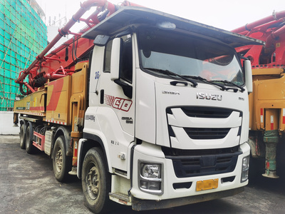 广州市2020年国六62米三一重工混凝土泵车，五十铃底盘