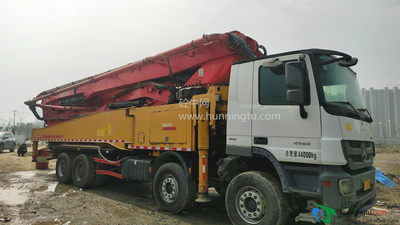 黄石市2019年国五56米三一重工混凝土泵车，奔驰底盘
