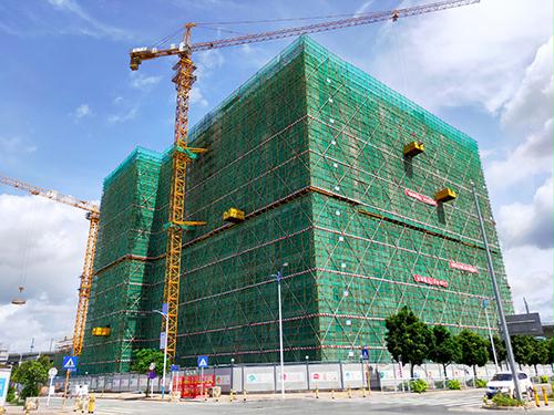 中国电建市政集团：广州中联制药厂区项目1号楼主体结构通过验收