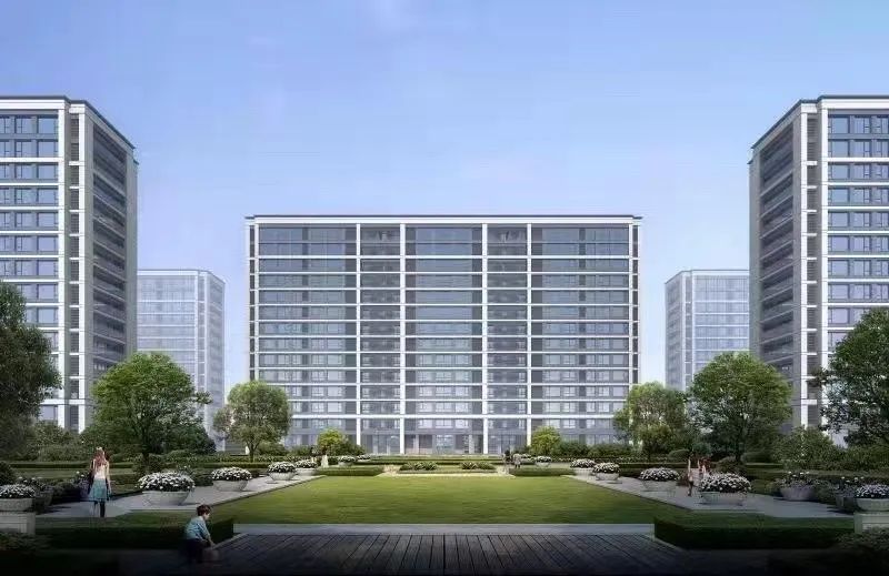 效果图 - 杭州市会展新城安置房四期一号地块项目全面完成正负零混凝土浇筑