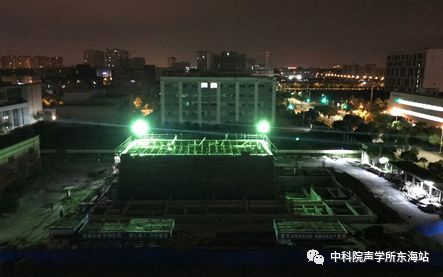 中科院复杂水声环境声学探测与感知实验基地 水池主体结构浇筑完成