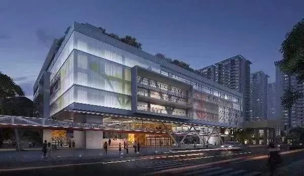 文体设施效果图 - 提前100多天混凝土浇筑！广州市大鹏新最大人才房项目建设加速！