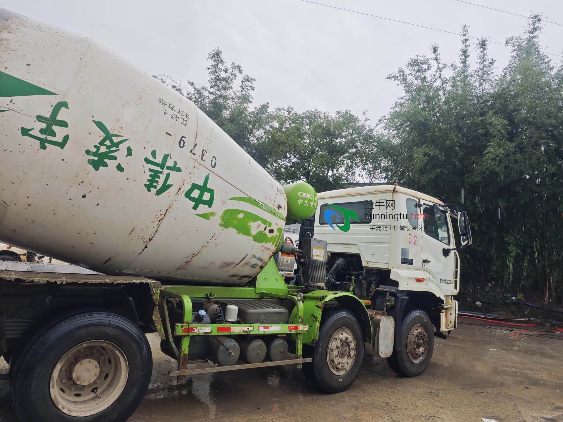 广州市一批国五2019年10方罐中集凌宇混凝土搅拌车，重汽豪翰底盘，德国曼发动机