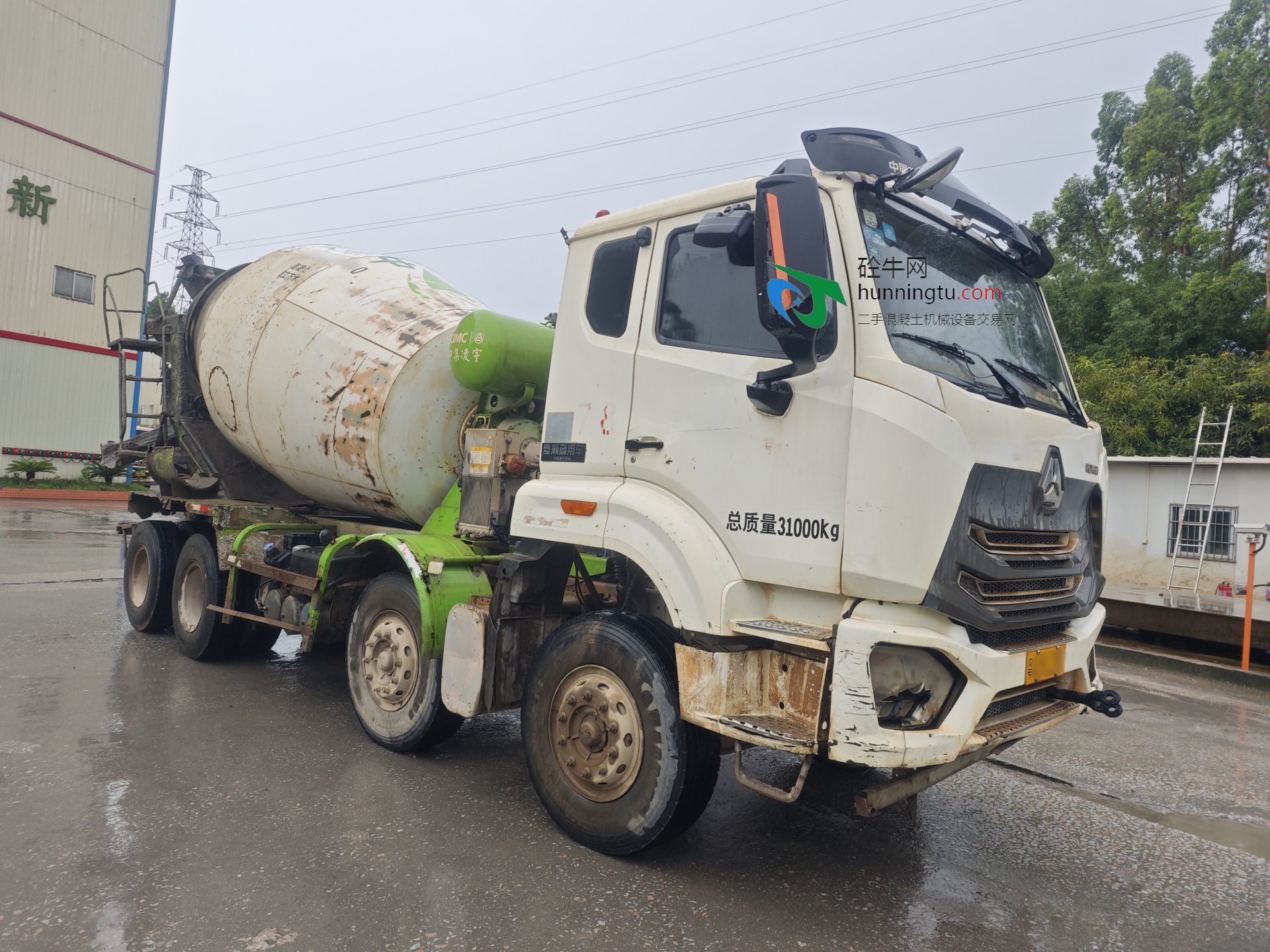 广州市一批国五2019年10方罐中集凌宇混凝土搅拌车，重汽豪翰底盘，德国曼发动机