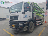 广州市国六2020年38米中联重科混凝土泵车，两桥车，汕德卡底盘