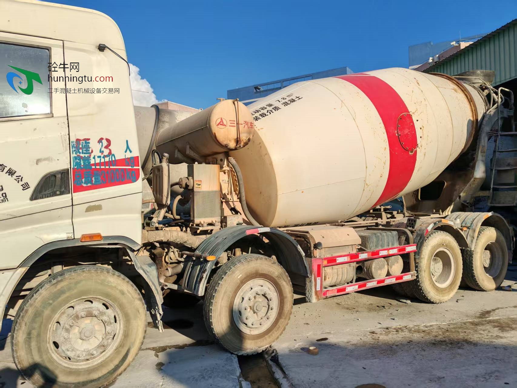 深圳市20台国五2019年12方三一重工混凝土搅拌车，潍柴发动机