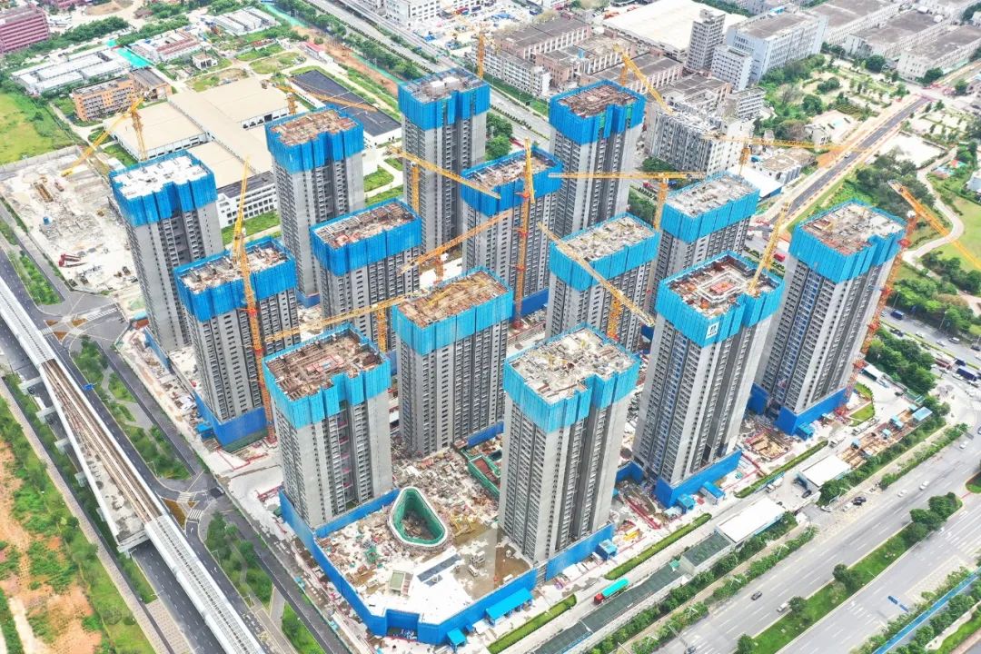 14栋6378套住房！深圳市光明区安居鸣鹿苑项目主体结构全面封顶！
