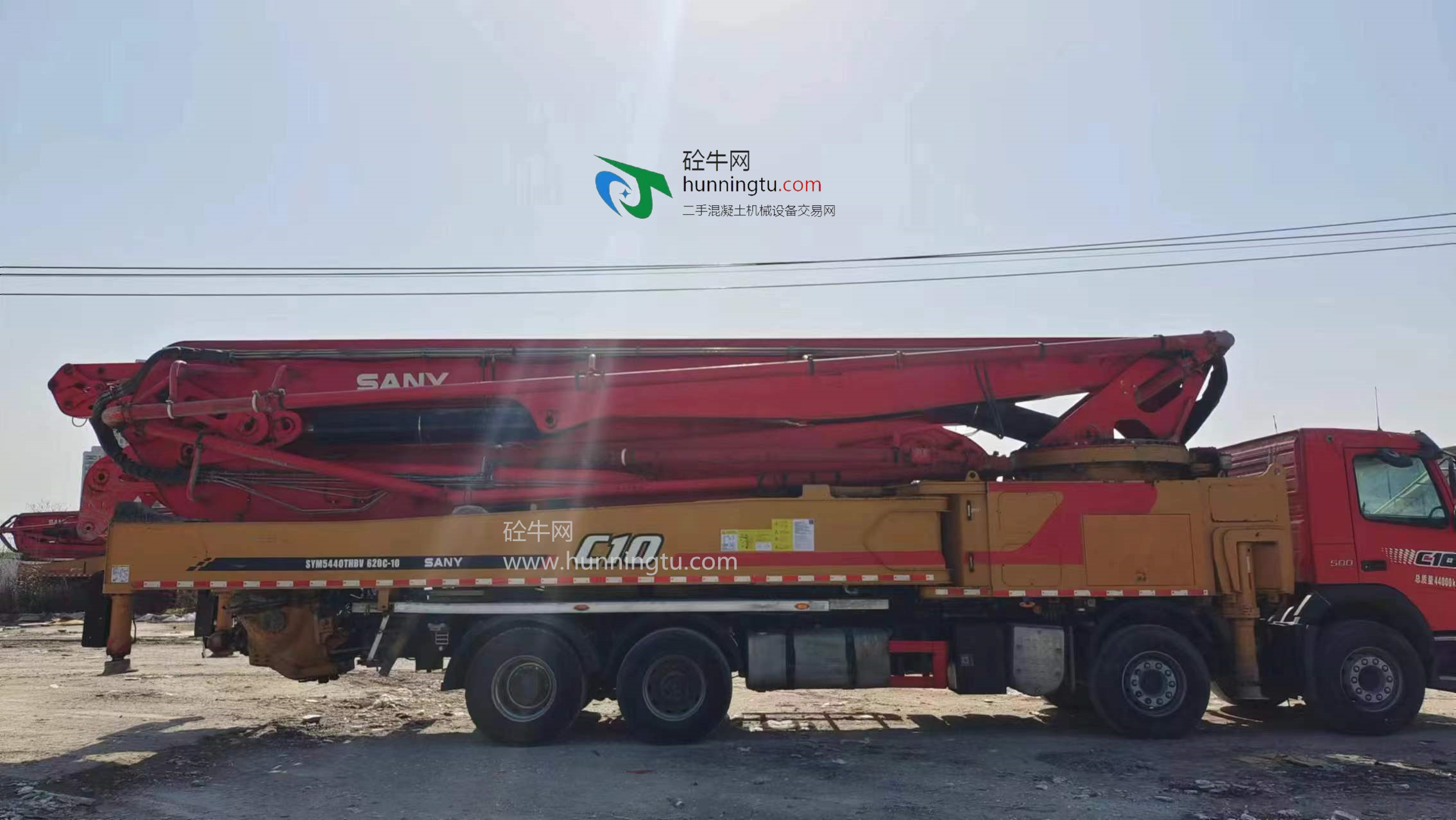 黄石市2019年62米三一重工混凝土泵车，沃尔沃底盘 - 砼牛网