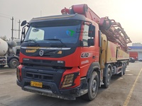 盐城市国五2019年62米三一重工混凝土泵车，沃尔沃底盘