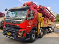 深圳市国五2021年68米三一重工混凝土泵车，沃尔沃底盘