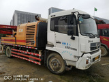 重庆2014年国四C8三一重工混凝土车载泵10020，东风天锦底盘