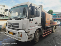 【已售】深圳2014年三一重工10020车载式混凝土泵，东风天锦底盘